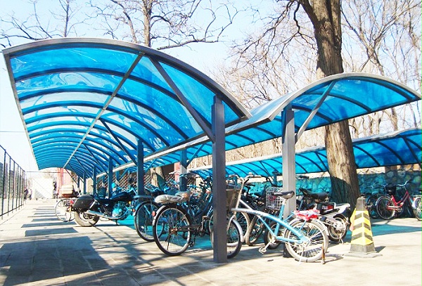 山東濟南耐力板車棚 山東濟南耐力板車棚